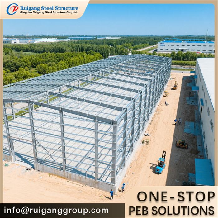 Structure en acier préfabriquée